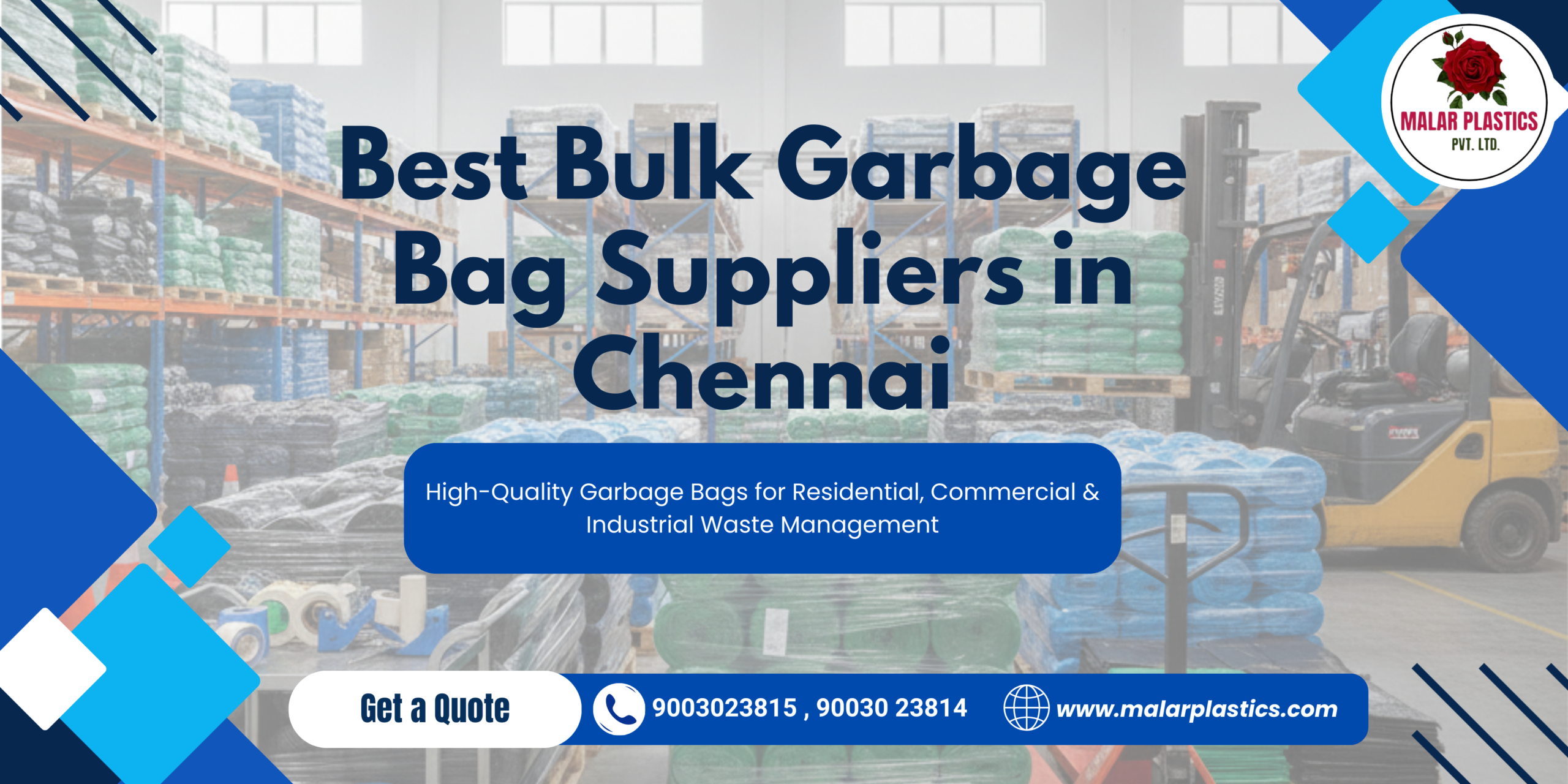Best bulk garbage bag suppliers in Chennai 