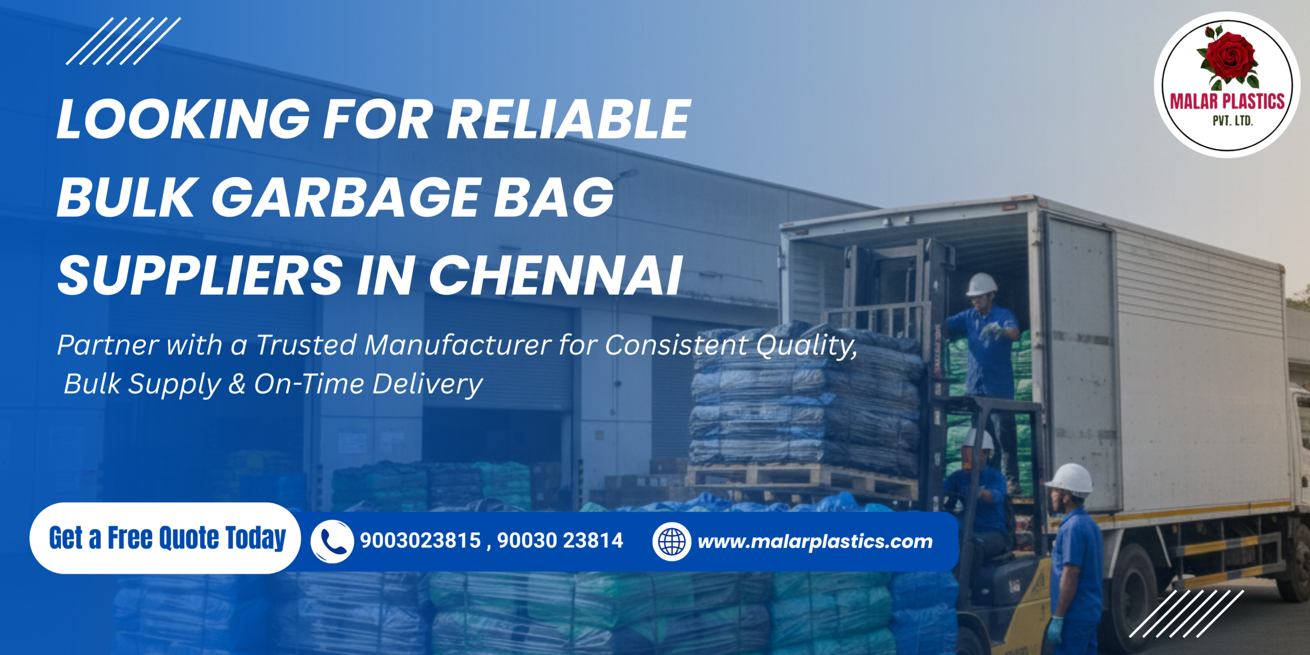 Best bulk garbage bag suppliers in Chennai 